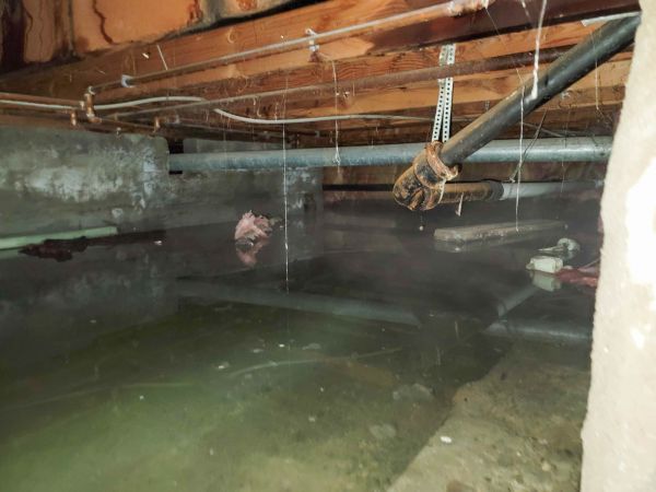 Crawl Space Drying in Battle Creek